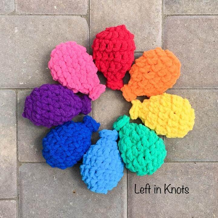 Crochet reusable water balloons