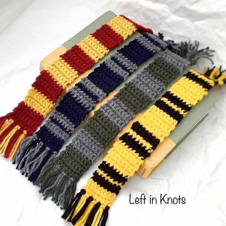 Crochet Harry Potter Bookmarks