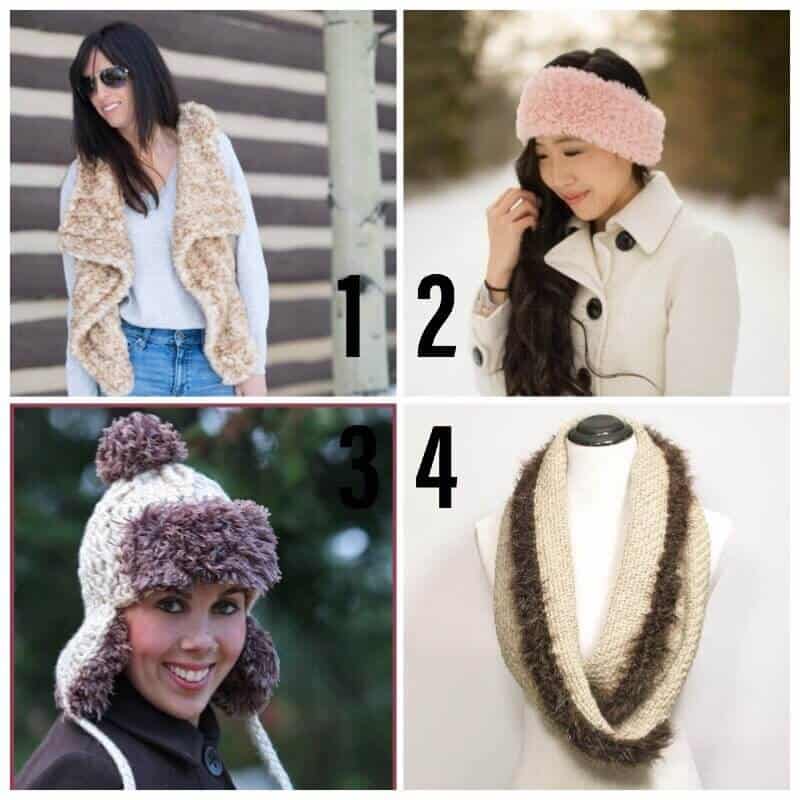 The Faux Fur Trend: Free Patterns - Lion Brand Yarn Email Archive