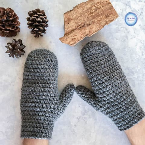 Mens mitten shop pattern