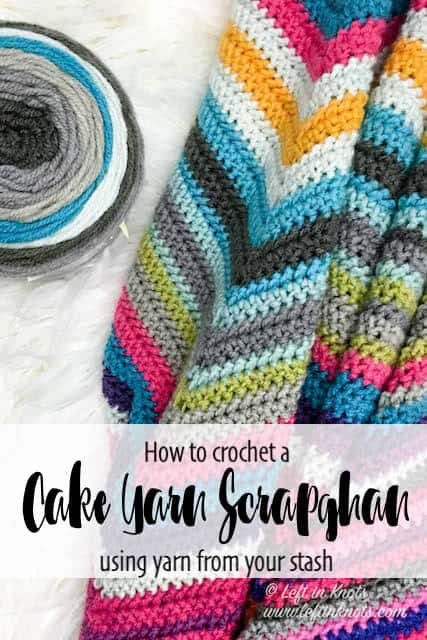 Ravelry: Cake Yarn Scrapghan pattern by Megan Meyer