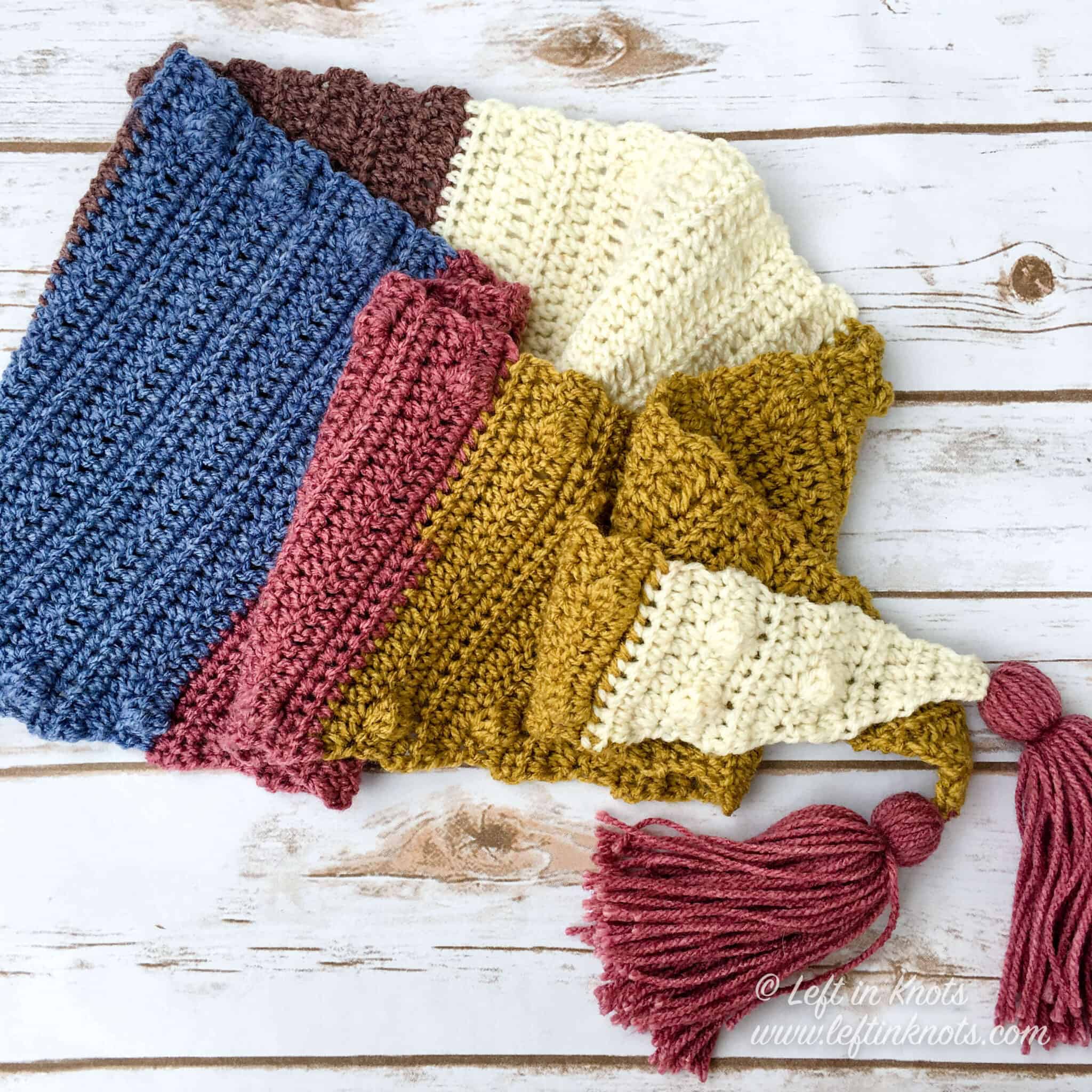 8+ Crochet Scarf Free Crochet Silhouette Mod Scarf - Free Pattern - Left in Knots