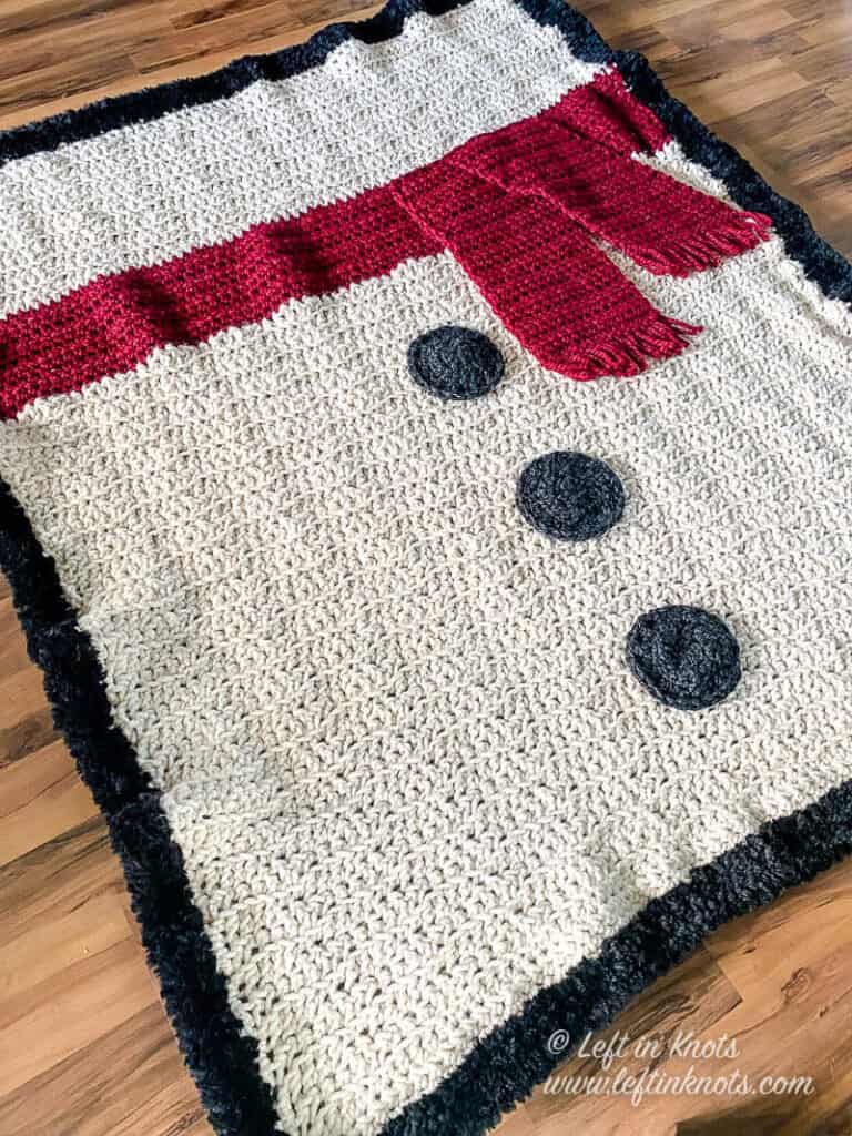 Crochet an Easy Baby Blanket - Free Pattern - Left in Knots